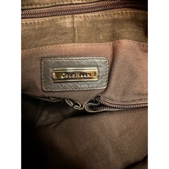 Cole Haan Leather lap top bag or large crossbody - Picture 6 of 6